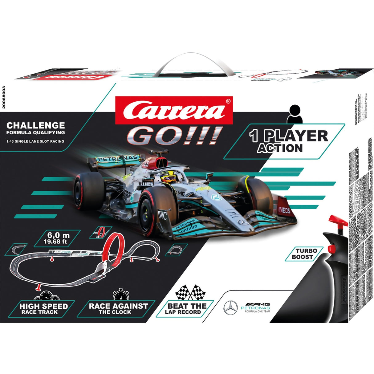 Carrera gå!!! udfordring - formel kvalificerende racerbane