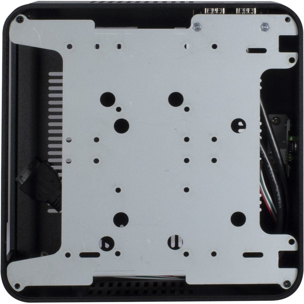 Inter-tech ITX A80 HTPC-hus (sort | 2x USB-A)