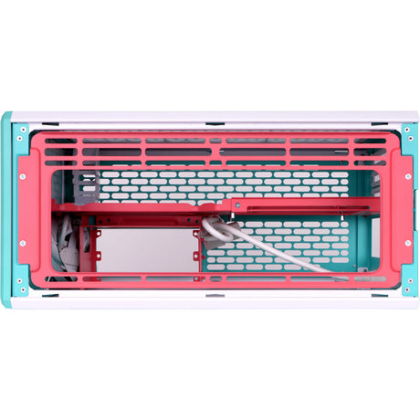 Thermaltake tr100 mint strawberry mini tower behuizing (mint bes | 2x usb-a | 1x usb-c)