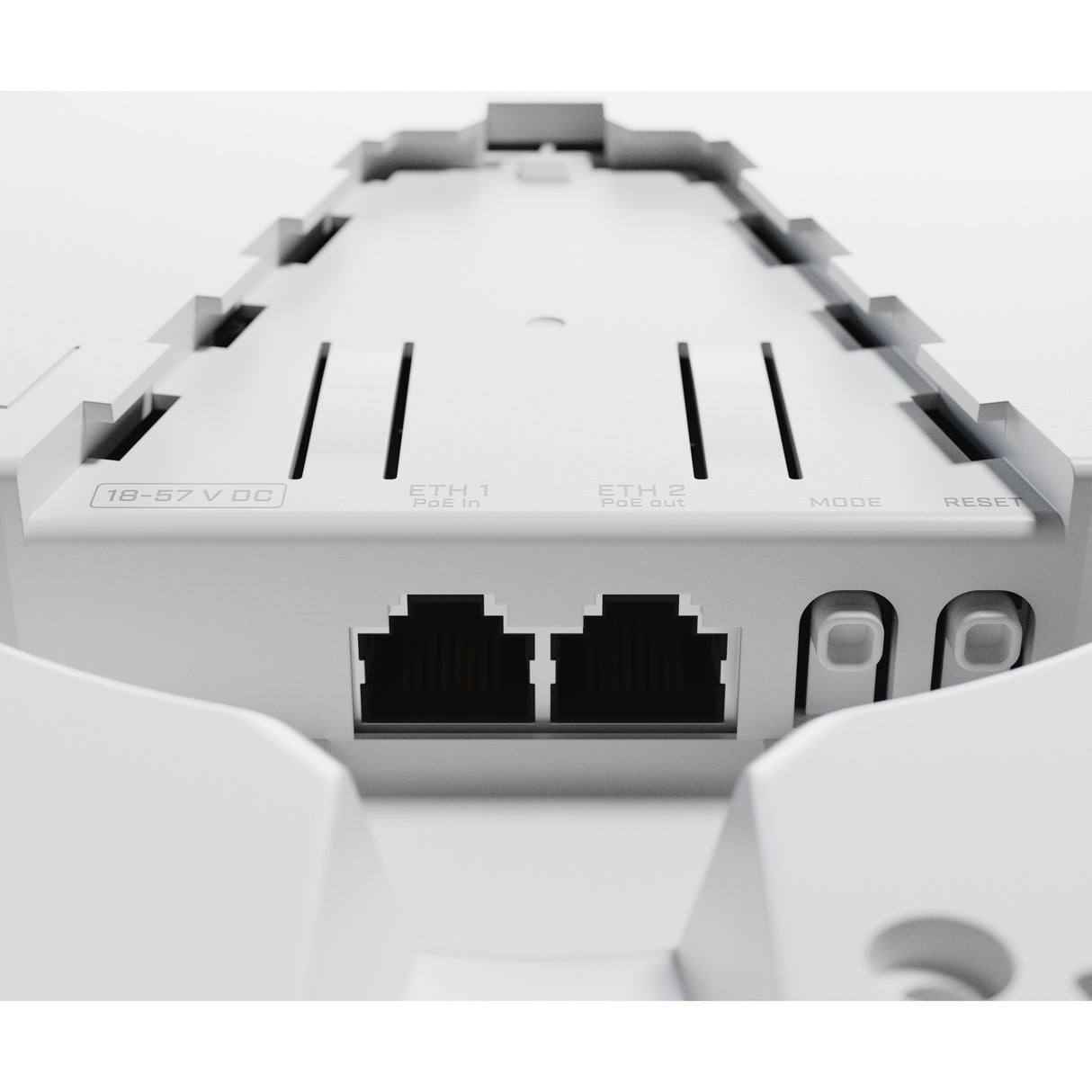 Mikrotik cap xl ac (rbcapgi-5acd2nd-xl) adgangspunkt (hvid, qualcomm ipq-4018 cpu, poe, wifi 5)