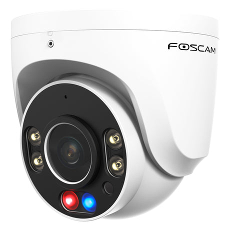 Foscam w5ep, 3k 5mp qhd poe ip camera (wit)