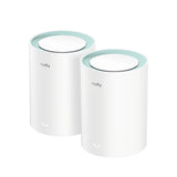Cudy ac1200 gigabit mesh wi-fi system (2-pack) mesh router (hvid)