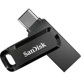 Sandisk ultra dual drive go 64 GB USB-stick (sort, USB-A 3.2 (5 Gbit s), USB-C 3.2 (5 Gbit s))