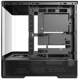 Antec c6 curve air midi tårnhus (sort | 2x USB-A | 1x USB-C | hærdet glas)