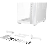Vær stille! lys base 600 lx midi tårnhus (hvid | 2x USB-A | 1x USB-C | RGB | hærdet glas)