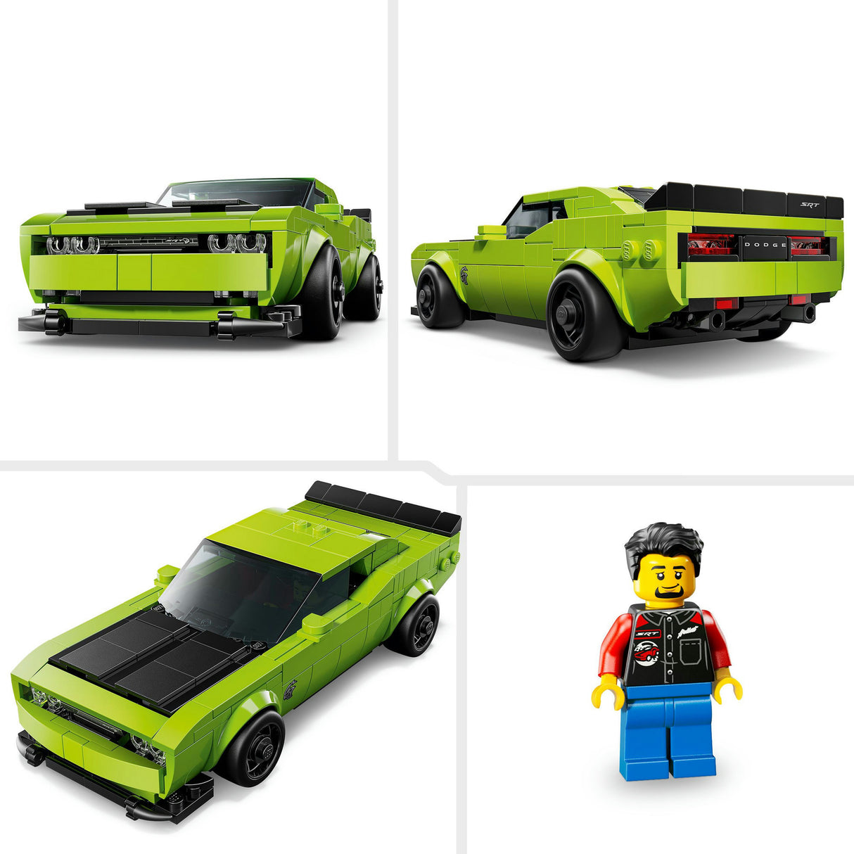 Lego ® Speed Champions Dodge Challenger SRT Hellcat sportsvogn - 77237