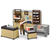 Bruder bworld ups pakkeshop spillefigur (62250)