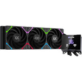 Xyz pc gear hydrotemp aio 360 vandkøling (sort, argb, pwm)