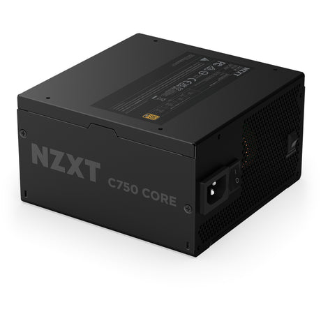 NZXT C750 Gold Core Modular 750 watt strømforsyning (sort, 1x 12V-2x6, 2x PCIe)