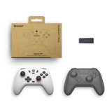 Gamesir Nova Lite multiplatform controller (hvid, pc, Steam, Android, iOS, Switch, Bluetooth 2,4 GHz USB)