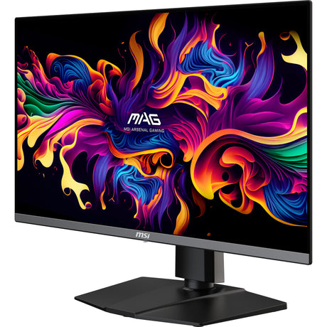Msi mag 272up qd-oled x24 26.5 4k uhd gaming-skærm (sort, 2x hdmi, skærmport, usb-c, 240 hz)