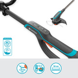 Gardena powertrim 30 18v græstrimmer (grå turkis, batteri og oplader medfølger ikke)