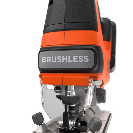 Black+decker blcjs78n-xj 18v decoupeerzaag (zwart oranje, accu en oplader niet inbegrepen)