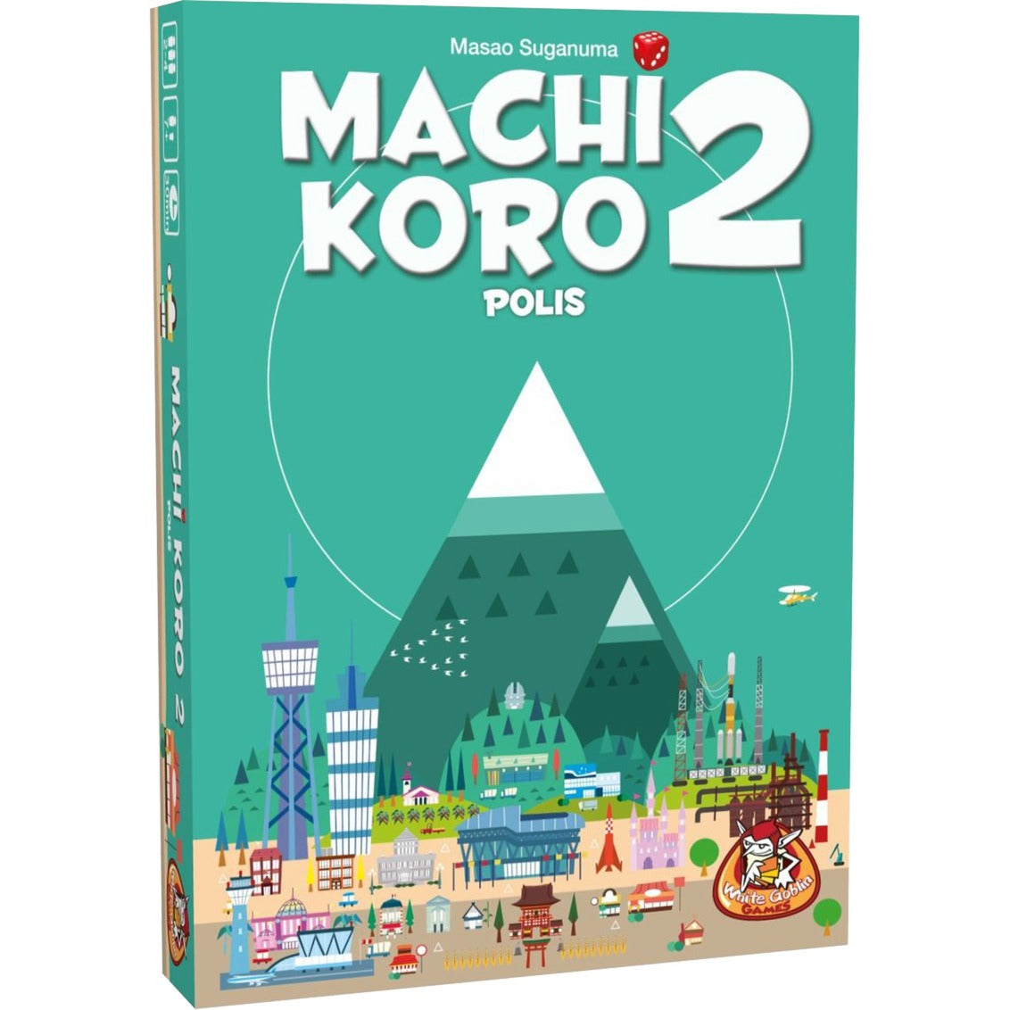 White goblin spil machi koro 2: polis! terningespil (hollandsk, 2 - 4 spillere, 30 minutter, fra 7 år)