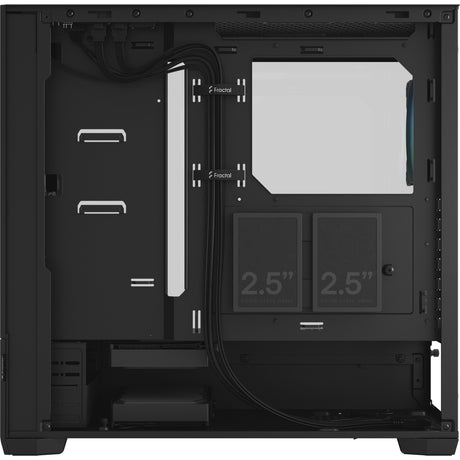 Fractal design pop air rgb midi tårnhus (sort | 2x usb-a | rgb | hærdet glas)