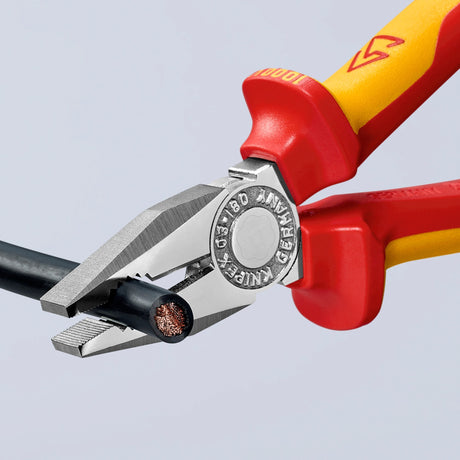 Knipex kombitang 03 06 180 kombitang (rød gul, VDE testet)