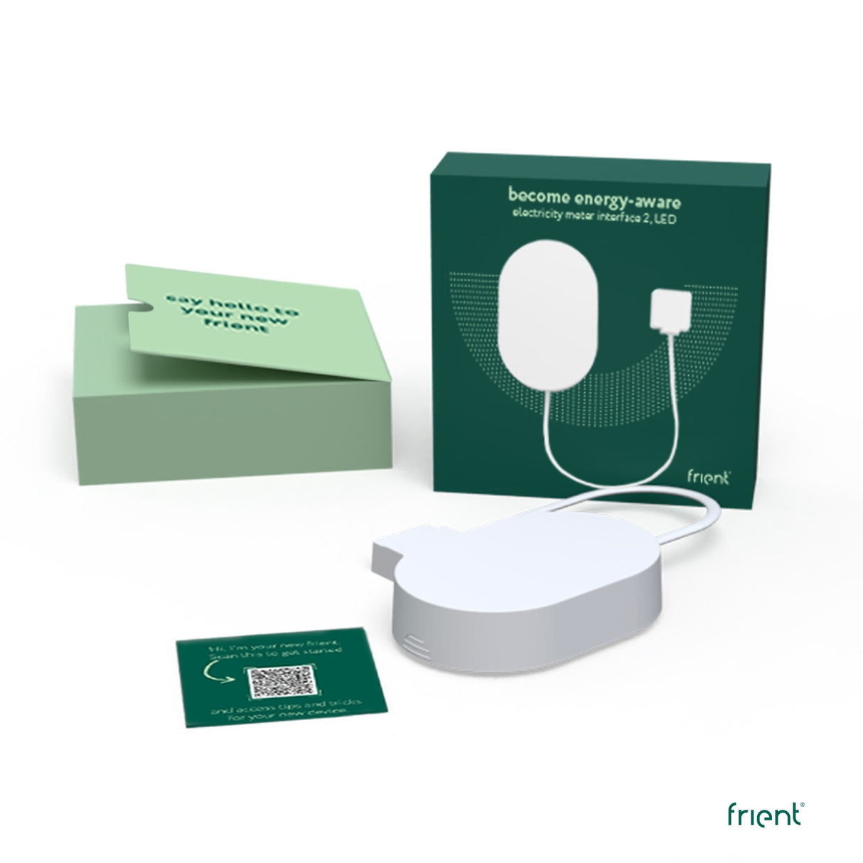 Ty frient elmåler interface 2, LED energibesparelse (hvid, zigbee 3.0)