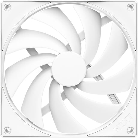 Nzxt f140q kabinet blæser (hvid, 140 x 140 x 25 mm, pwm)