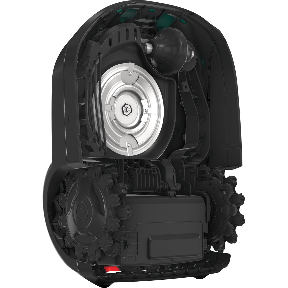 Robomow rk1000 robotplæneklipper (mørkegrøn sort, 1.000 m², inkl. basestation, Bluetooth-le)