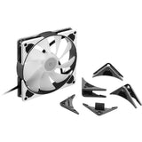 Sharkoon silentstorm 140 pwm rgb kabinet blæser (140 x 140 x 25 mm)
