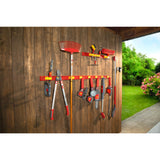 Wolf-garten bs 140 em e-multi-stjerne batterihåndtag (rød grå, uden oplader, 2,5 ah, 18 volt)