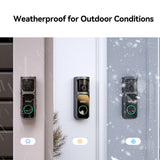 Imou doorbell 3 sæt (sort)
