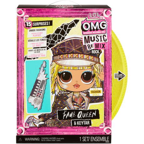 Mga underholdning l.o.l. overraskelse! omg remix rock - fame queen og keytar pop