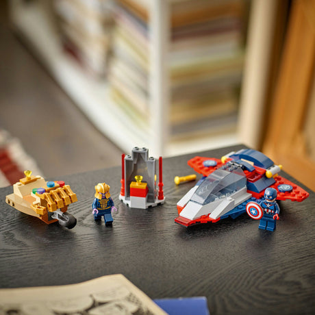 Lego superhelte marvel 76319 captain america vs. thanos