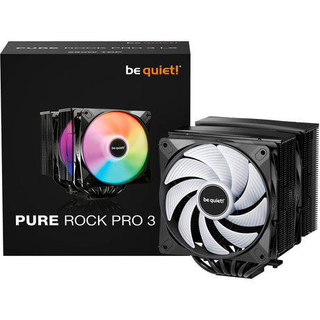 Vær stille! Pure Rock Pro 3 LX RGB CPU-køler (sort)