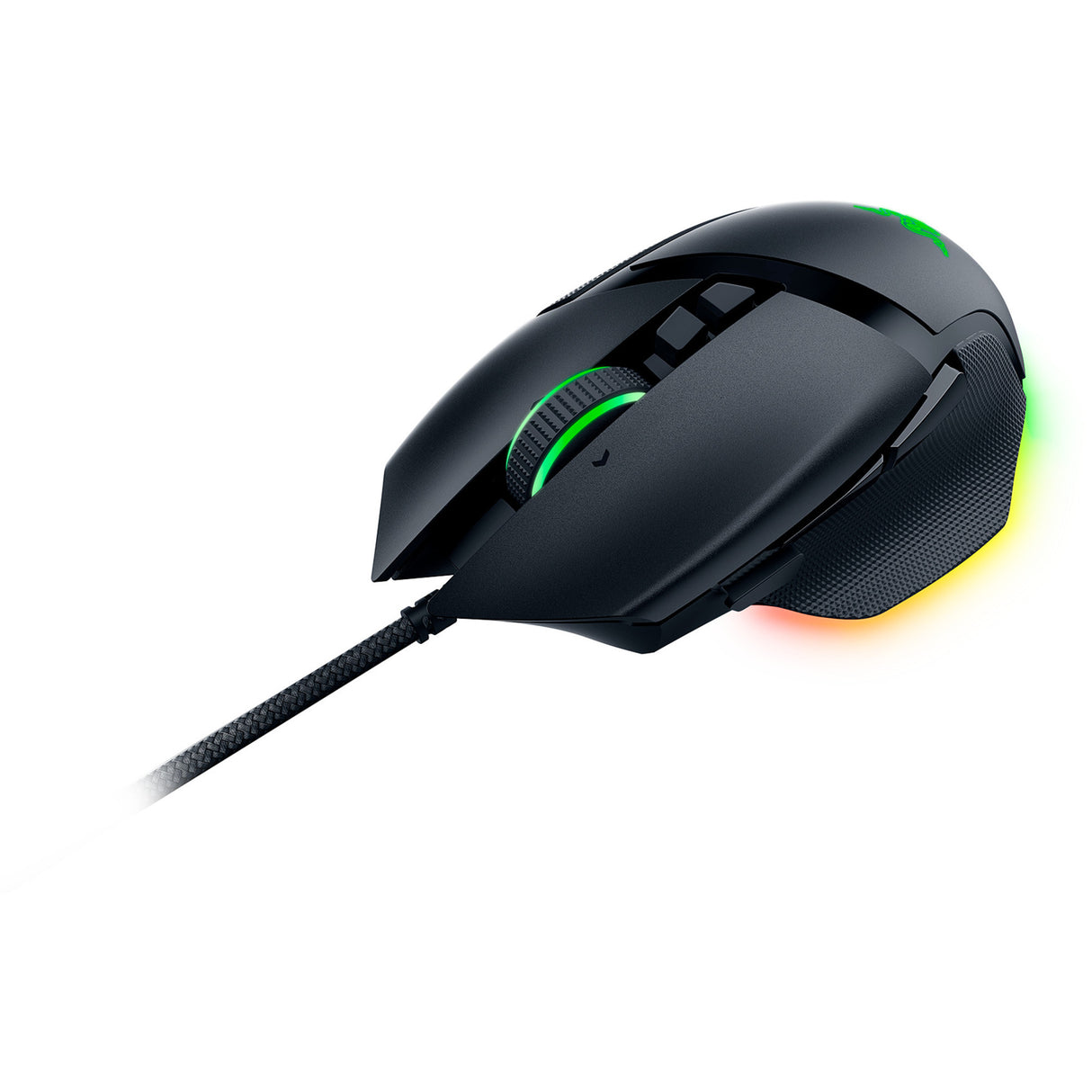 Razer basilisk v3 35k gaming mus (sort, 35000 dpi, chroma rgb)