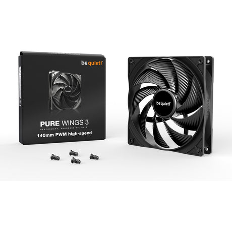 Vær stille! rene vinger 3 | 140 mm pwm højhastigheds ventilator