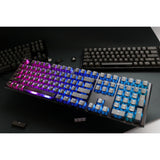 Ducky one 3 aura rgb mekanisk tastatur (sort, us-layout (qwerty), cherry mx brown, 100%, abs double shot, hot swap)