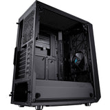 Fractal design meshify c midi tårnhus (sort | 2x USB-A | hærdet glas)