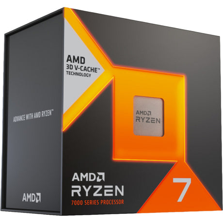 AMD Ryzen 7 7700x3D, 4 GHz (4,5 GHz Turbo Boost) socket AM5-processor (ulåst, i æske)
