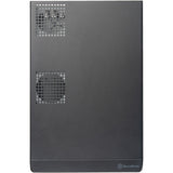 Silverstone sst-cs351 mini tårnhus (sort | 2x USB-A | 1x USB-C)