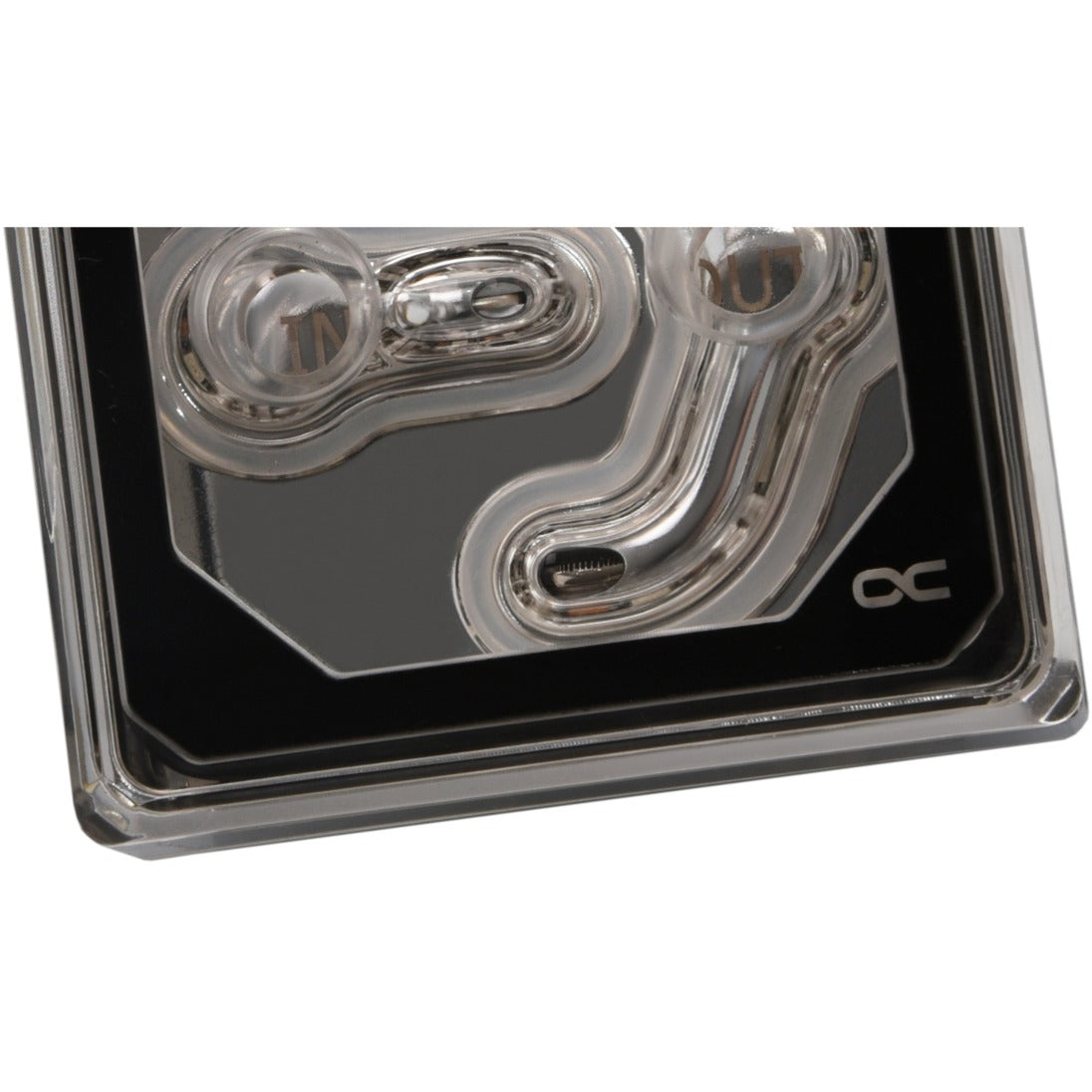 Alphacool eisblock xpx aurora edge akrylsort CPU-køler (gennemsigtig sort)