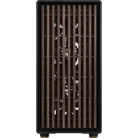 Fractal Design North XL RC Charcoal Black TG Dark Midi Tower Housing (sort træfarve | 2x USB-A | 1x USB-C | hærdet glas)