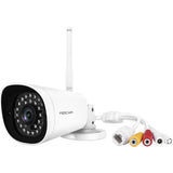 Foscam G4P Super HD WiFi udendørskamera (hvid, 4 MP, 2K, WLAN)