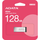 Adata ur350 128 GB USB-stick (nikkelsort, USB-A 3.2 gen 1 (5 GBit s))