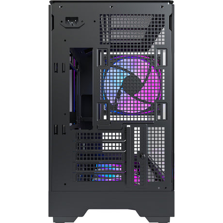 Montech king 15 pro midi tårnhus (sort | 2x USB-A | 1x USB-C | RGB | vindue)