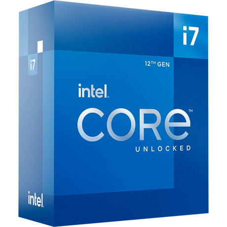 Intel® core i7-12700k, 3,6 GHz (5,0 GHz turbo boost) socket 1700 processor (aldersø, ulåst, i æske)