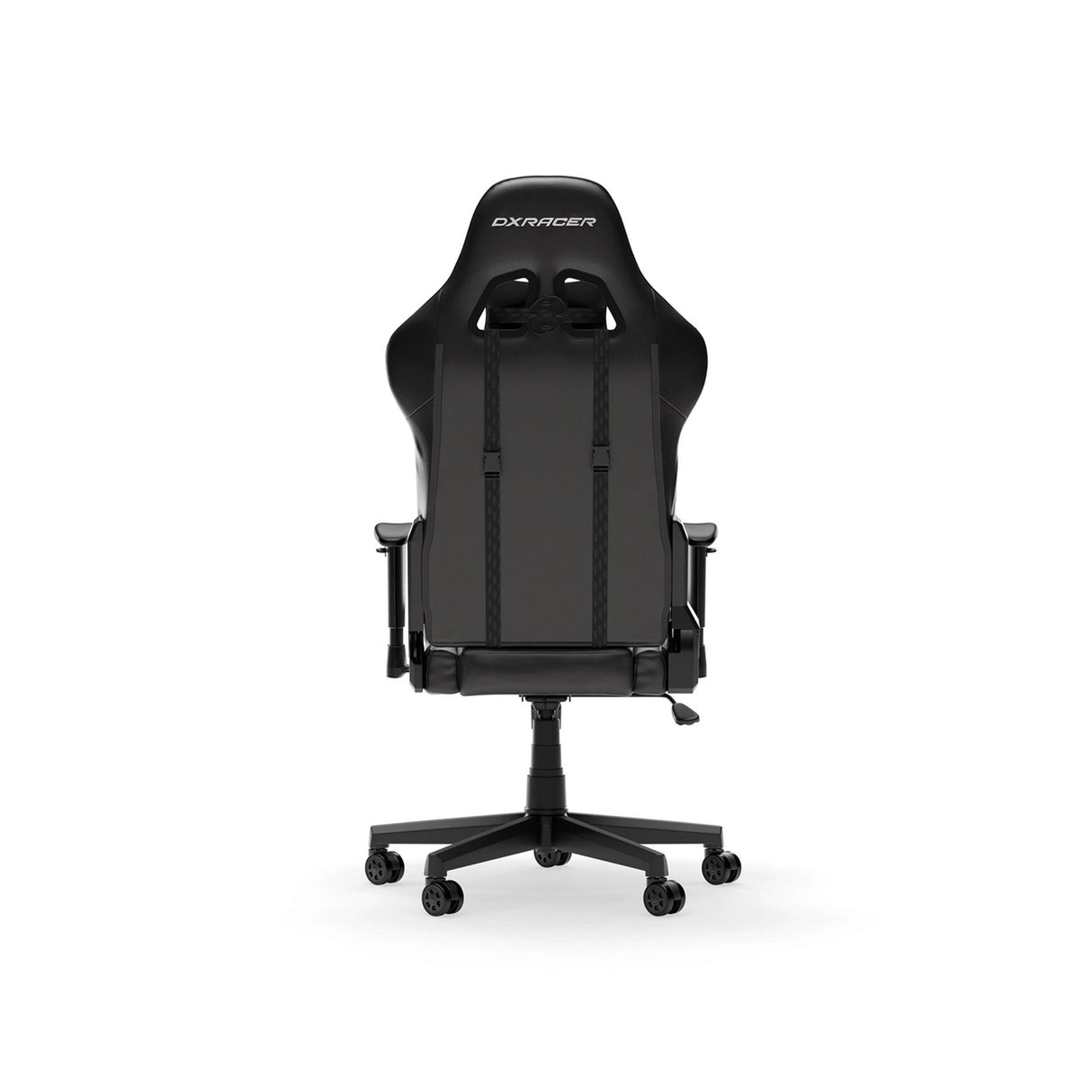 Dxracer prince l sort pvc læder gaming stol (sort)