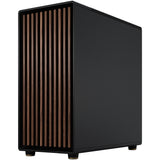 Fractal design nord xl midi tårnhus (sort træfarve | 2x USB-A | 1x USB-C)