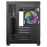 Antec cx800 argb midi tårnhus (sort | 2x usb-a | hærdet glas)