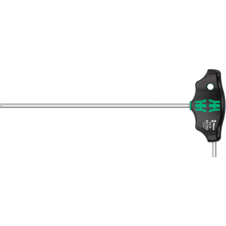 Wera 454 5 hf shk sæt 1 skruetrækker sæt T-greb skruetrækker hex-plus med holdefunktion (sort grøn, 5 stk.)