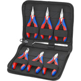 Knipex 7-delt etui 00 20 16 tangsæt (rød blå)