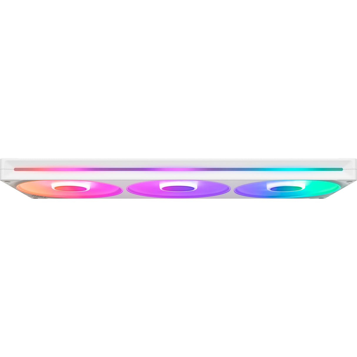 Nzxt f420 rgb core case blæsere (hvide, 3 stykker, 420 x 140 x 26 mm)