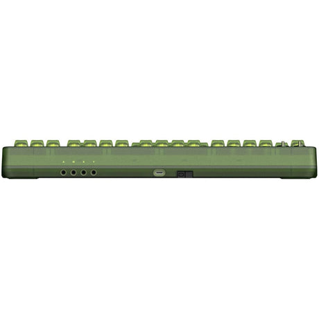 8bitdo retro 87 mekanisk tastatur - xbox edition (grøn, us layout (qwerty), kailh box jellyfish x, 80% (tkl), abs keycaps, bluetooth 5.0, trådløs 2.4g, usb)