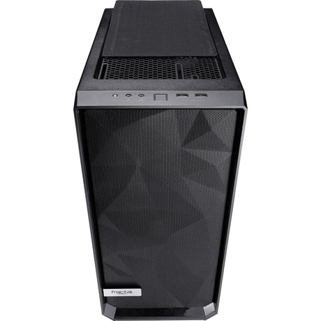 Fractal design meshify c midi tårnhus (sort | 2x USB-A | hærdet glas)