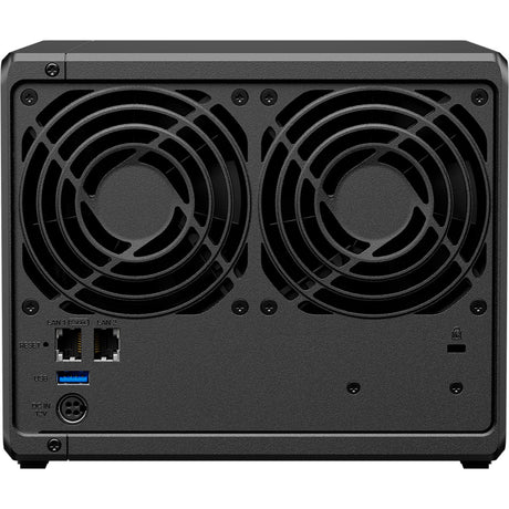 Synology diskstation ds425+ nas (sort, 2x LAN, 2x USB-A 3.2 (5 Gbit s))